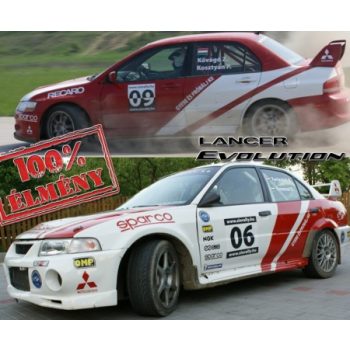 MITSUBISHI EVO élményvezetés