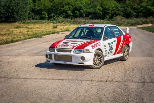 4 körös Mitsubishi Lancer EVO rally autó élményvezetés