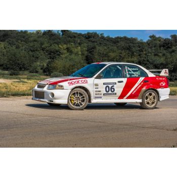   10 körös Mitsubishi Lancer EVO rally autó élményvezetés utalvány
