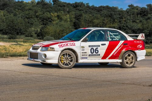 10 körös Mitsubishi Lancer EVO rally autó élményvezetés