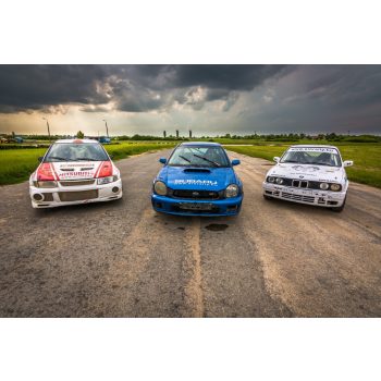 Prémium1 rally élményvezetés utalvány csomag - 4+2 kör