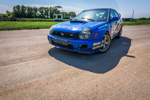 4 körös Subaru Impreza WRX STI rally autó élményvezetés