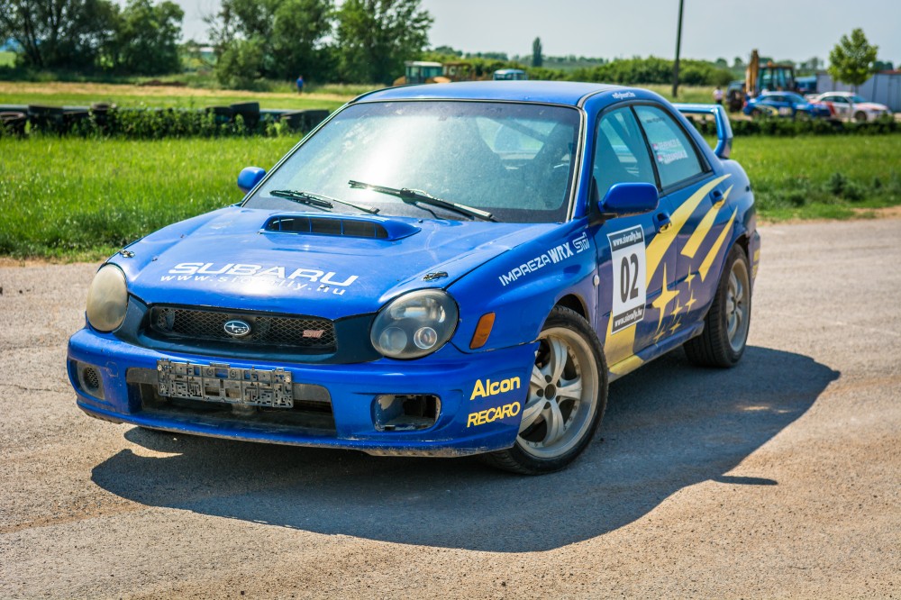 4 körös Subaru Impreza WRX STI rally autó élményvezetés