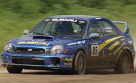 Subaru Impreza WRX Sti rally autó élményvezetés