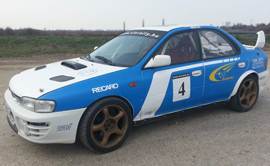 Subaru Impreza WRX Sti rally autó élményvezetés